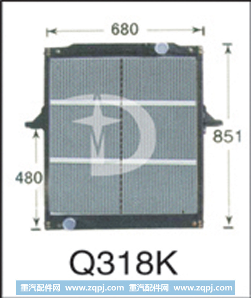 Q318K,散热器,济南鼎鑫汽车散热器有限公司