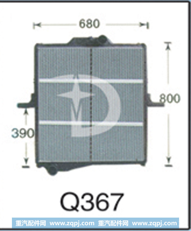 Q367,散热器,济南鼎鑫汽车散热器有限公司