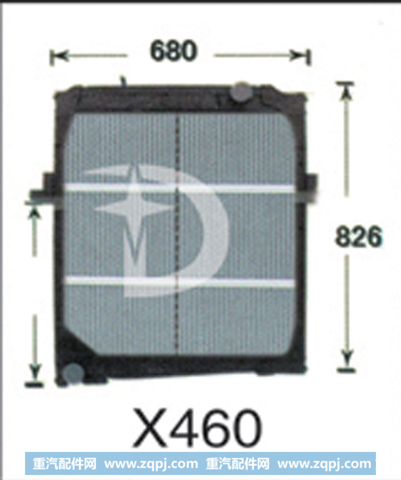 X460,散热器,济南鼎鑫汽车散热器有限公司