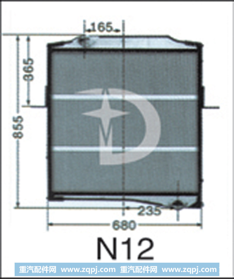 N12,散热器,济南鼎鑫汽车散热器有限公司