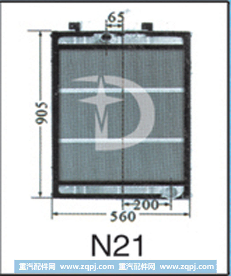 N21,散热器,济南鼎鑫汽车散热器有限公司