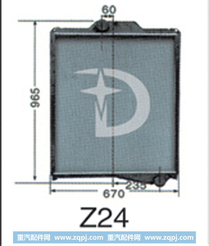 Z24,散热器,济南鼎鑫汽车散热器有限公司