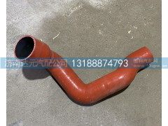 DZ97259535068,陕汽德龙X3000原厂配套硅胶水管,济南达元汽配公司