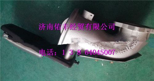 重汽豪沃T5G排气弯管-带制动蝶阀202V15201-6188