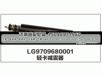 LG9709680001,LG9709680001轻卡减震器,济南哈配尼森汽车配件有限公司