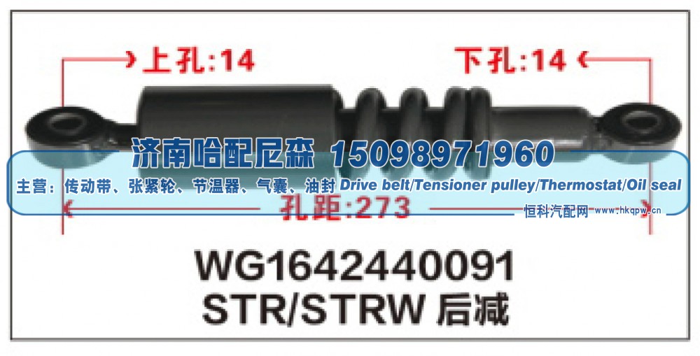 STR/STRW 后减震器WG1642440091