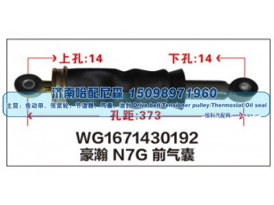 WG1671430192,WG1671430192豪瀚N7G前气囊,济南哈配尼森汽车配件有限公司