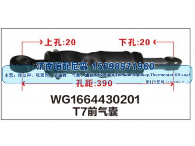 WG1664430201,T7前气囊WG1664430201,济南哈配尼森汽车配件有限公司
