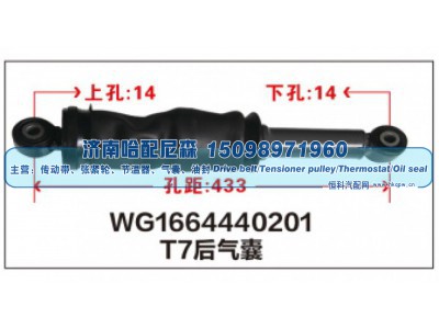 WG1664440201,T7后气囊WG1664440201,济南哈配尼森汽车配件有限公司