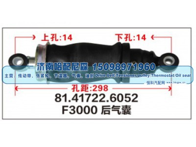 81.41722.6052,F3000 后气囊81.41722.6052,济南哈配尼森汽车配件有限公司