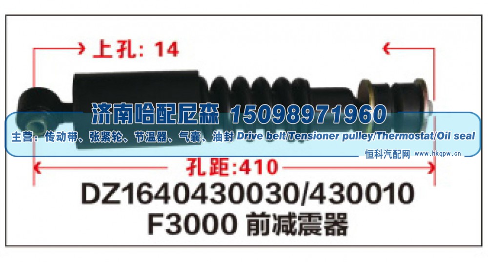 F3000前减震器DZ1640430030/430010