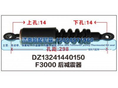 DZ13241440150,F3000后减震器DZ13241440150,济南哈配尼森汽车配件有限公司