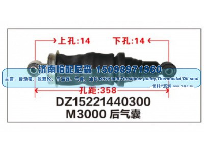 DZ15221440300,M3000后气囊DZ15221440300,济南哈配尼森汽车配件有限公司