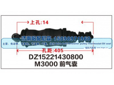 DZ15221430800,M3000前气囊DZ15221430800,济南哈配尼森汽车配件有限公司