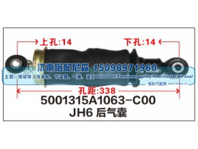 5001315A1063-C00,JH6后气囊5001315A1063-C00,济南哈配尼森汽车配件有限公司