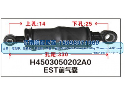 H4503050202A0,EST前气囊,济南哈配尼森汽车配件有限公司