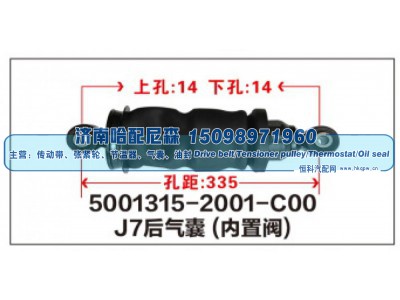 5001315-2001-C00,J7后气囊(内置阀),济南哈配尼森汽车配件有限公司