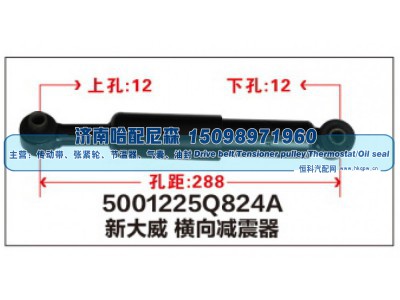 5001225Q824A,新大威横向减震器,济南哈配尼森汽车配件有限公司