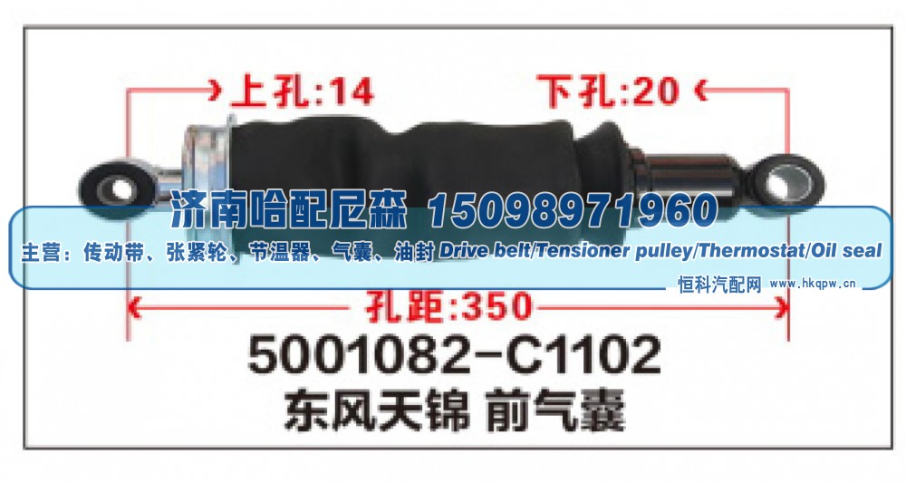 5001082-C1102东风天锦前气囊