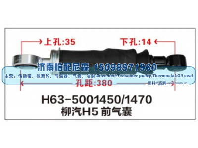 H63-5001450/1470,柳汽H5 前气囊,济南哈配尼森汽车配件有限公司