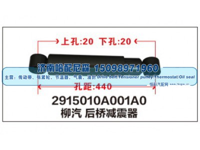 2915010A001A0,柳汽后桥减震器,济南哈配尼森汽车配件有限公司