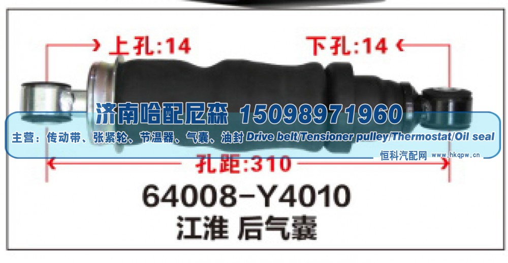 64008-Y4010,江淮后气囊,济南哈配尼森汽车配件有限公司