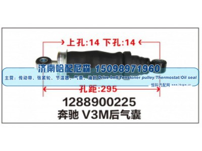 1288900225,奔驰V3M后气囊,济南哈配尼森汽车配件有限公司