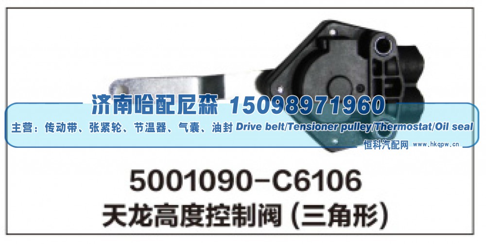 5001090-C6106天龙高度控制阀(三角形)