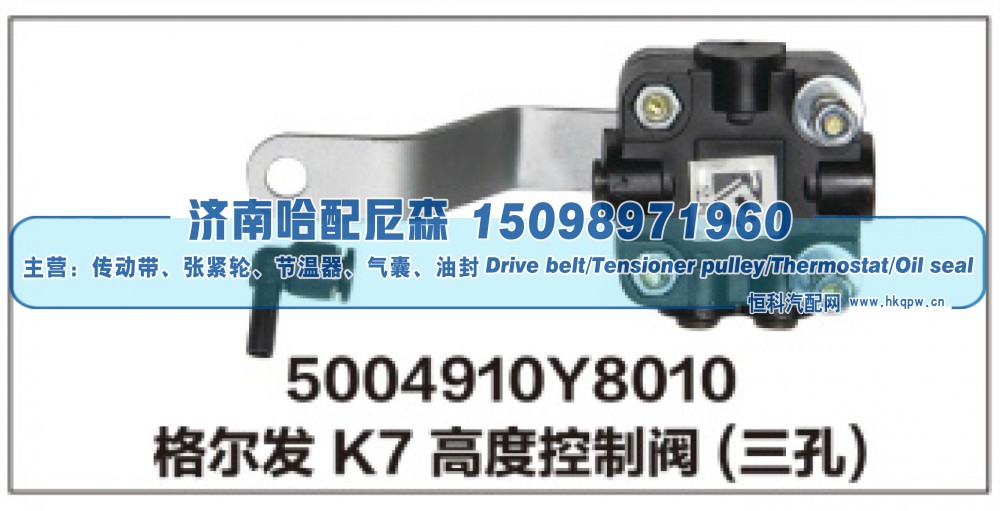 5004910Y8010格尔发K7高度控制阀(三孔)