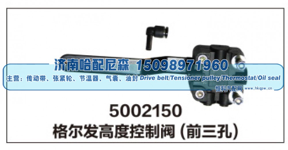 5002150格尔发高度控制阀(前三孔)
