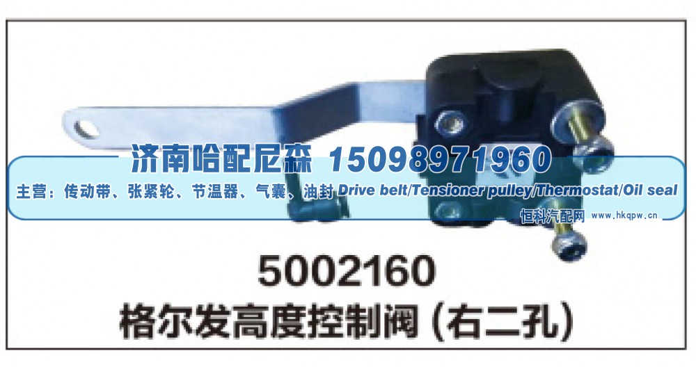 5002160格尔发高度控制阀(右二孔)