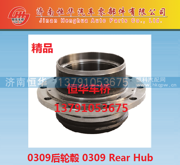 AZ9231320309,后轮毂,济南恒华汽车零部件有限公司