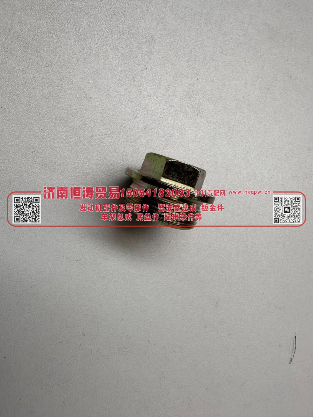 190003962051,轻型六角头园柱螺塞,济南恒涛贸易有限公司