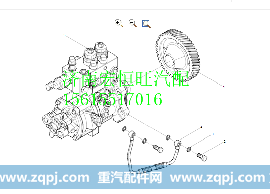 1000161361潍柴L10发动机喷油泵,1000161361潍柴L10发动机喷油泵,济南宏恒旺汽车配件商行