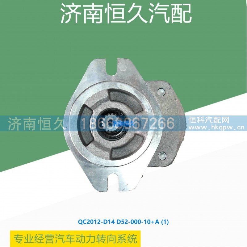 QC20/12-D14 D52-000-10+A,上柴6114齿轮泵,济南恒久汽车配件有限公司