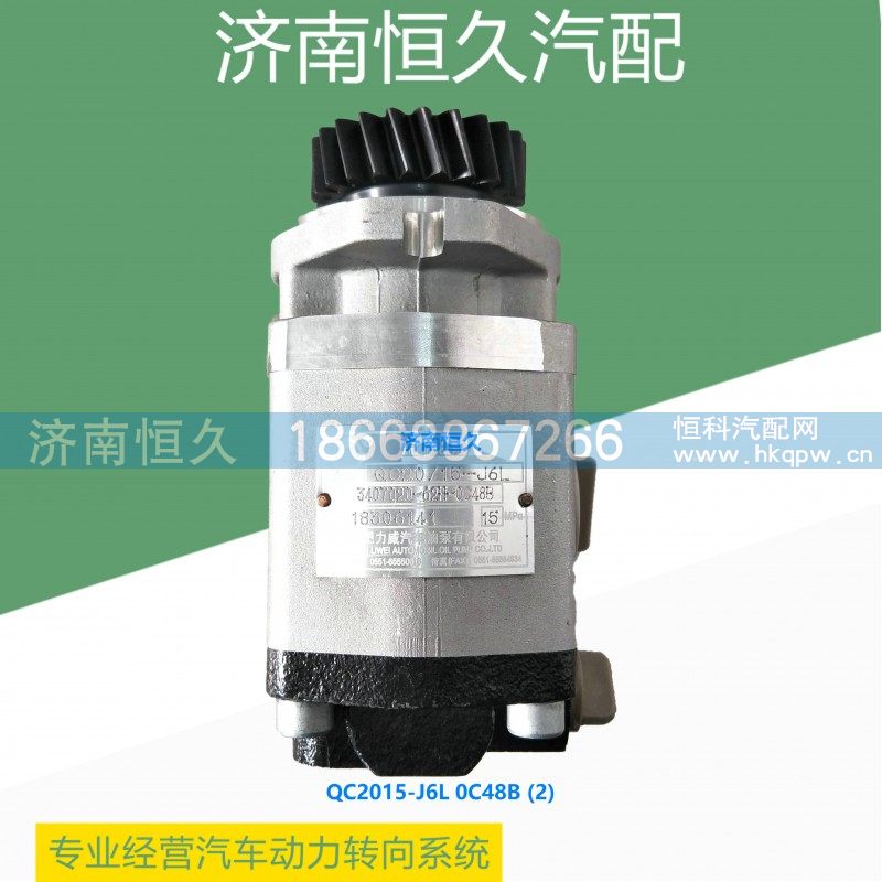 QC20/15-J6L 0C48B,锡柴齿轮泵,济南恒久汽车配件有限公司