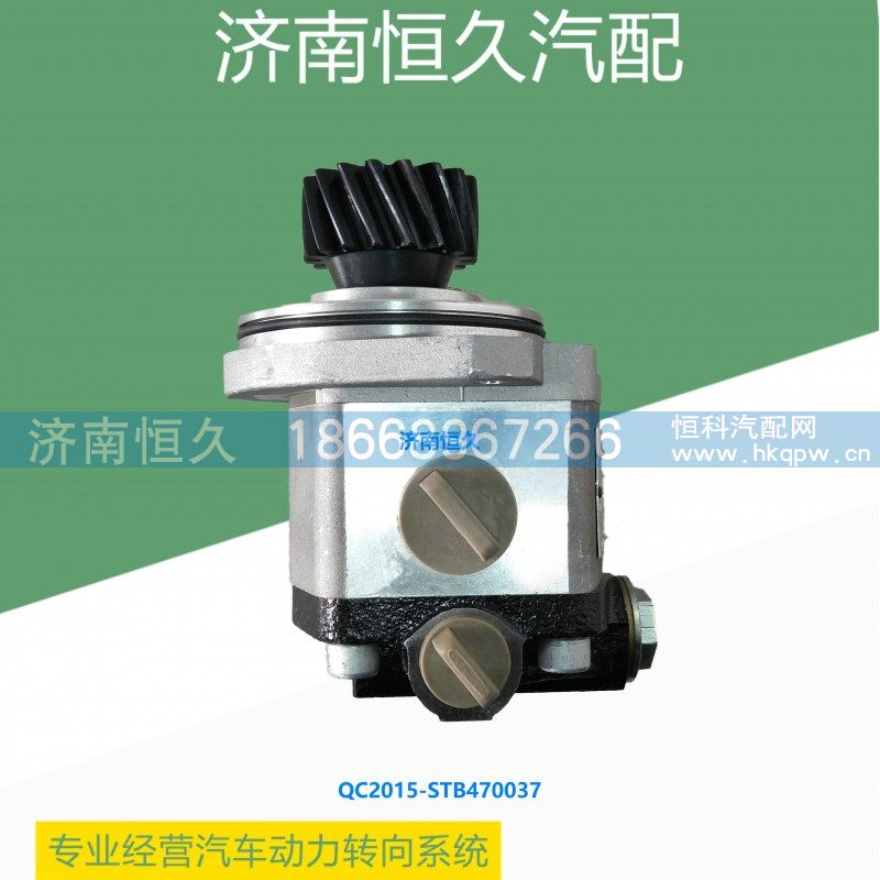 QC20/15-STB470037,潍柴WD615齿轮泵,济南恒久汽车配件有限公司