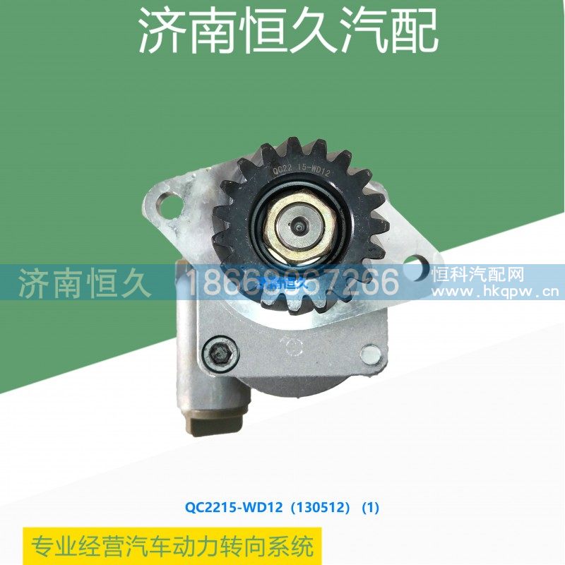 QC22/15-WD12（130512）,潍柴WD12齿轮泵,济南恒久汽车配件有限公司