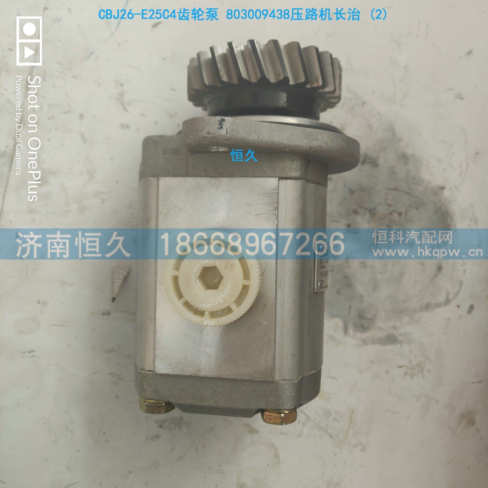 CBJ26-E25C4 803009438,长治齿轮泵,济南恒久汽车配件有限公司