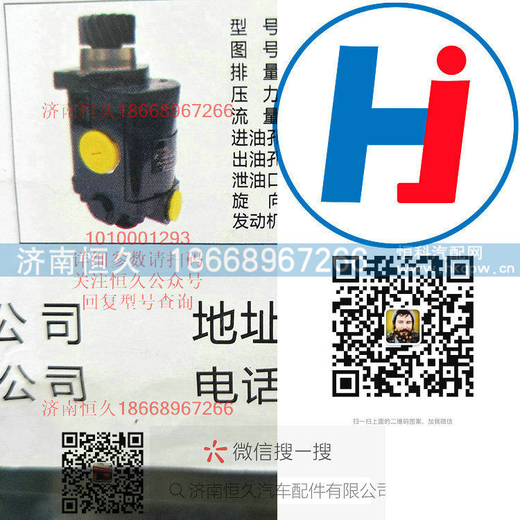 转向助力泵 1010001293/1010001293