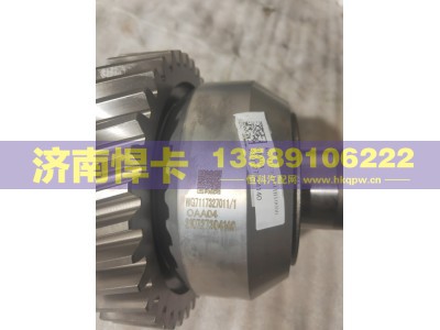 WG7117327011,轴间差速器总成,济南悍卡汽车配件有限公司