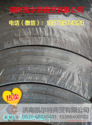 WG9231342069,重汽豪沃后刹车片,济南凯尔特商贸有限公司