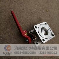 承接外贸订单 陕汽重汽 方球阀DN50