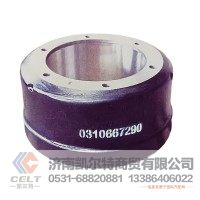 仓库现货 外贸出口 Brake Drum 0310667290  重汽豪沃斯太尔汕德卡豪瀚前制动鼓后制动鼓