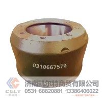 厂价供应 Brake Drum 0310667570 刹车鼓 外贸 重汽豪沃斯太尔汕德卡豪瀚前制动鼓后制动鼓
