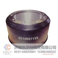 厂家直供 Brake Drum 0310967130 刹车鼓 外贸订单 重汽豪沃斯太尔汕德卡豪瀚前制动鼓后制动鼓
