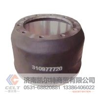 外贸出口重卡配件 厂价批发 Brake Drum 0310977720 重汽豪沃斯太尔汕德卡豪瀚前制动鼓后制动鼓