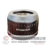 厂家直供 Brake Drum 0310667630 外贸出口 重汽豪沃斯太尔汕德卡豪瀚前制动鼓后制动鼓