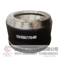 厂价供应 外贸单 Brake Drum 0310677040 重汽豪沃斯太尔汕德卡豪瀚前制动鼓后制动鼓
