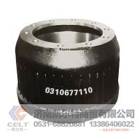 厂家直销 Brake Drum 0310677110 刹车鼓 重汽豪沃斯太尔汕德卡豪瀚前制动鼓后制动鼓